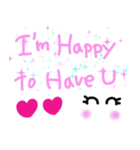 手書き風 Love words in English（個別スタンプ：13）