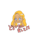 ハワイの女の子たち（個別スタンプ：5）