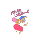 ハワイの女の子たち（個別スタンプ：14）