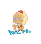 ハワイの女の子たち（個別スタンプ：21）