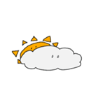 晴れときどき曇りときどき雨（個別スタンプ：4）