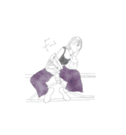 ヤンキーな女の子（個別スタンプ：1）