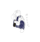 ヤンキーな女の子（個別スタンプ：4）