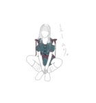 ヤンキーな女の子（個別スタンプ：5）