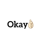 よく使う言葉(英語)（個別スタンプ：8）