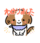 【大人かわいい】シーズー犬スタンプ☆（個別スタンプ：7）