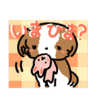 【大人かわいい】シーズー犬スタンプ☆（個別スタンプ：14）