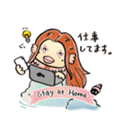 リトル・アマビエ様（個別スタンプ：7）
