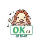 リトル・アマビエ様（個別スタンプ：8）
