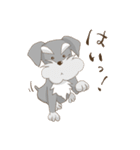 シュナとシュナおじさん（個別スタンプ：18）