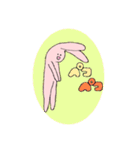 うさちゃにいーとぴよ（個別スタンプ：15）