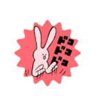 うさちゃにいーとぴよ（個別スタンプ：35）