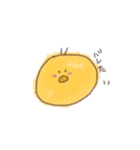 黄色い鳥類。（個別スタンプ：5）