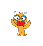 ひよこのスモックン（個別スタンプ：3）