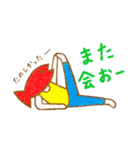 ヨガフィッシュ（個別スタンプ：38）