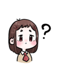 おん眉ちゃんの日常会話（個別スタンプ：5）