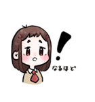 おん眉ちゃんの日常会話（個別スタンプ：6）