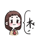 おん眉ちゃんの日常会話（個別スタンプ：14）
