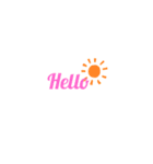 日常的英語（個別スタンプ：1）
