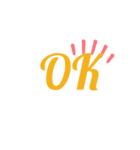 日常的英語（個別スタンプ：8）