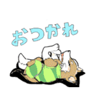 チョコとロンのスタンプ（個別スタンプ：7）
