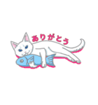 しろねここうめ（個別スタンプ：4）