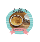ハンバーグ食べたいスタンプ（個別スタンプ：1）