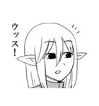 エルフと商人（個別スタンプ：25）