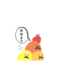 毎日使える「つぶつぶ」のあいさつ（個別スタンプ：3）