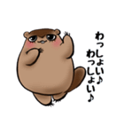 のんびりマーモッちゃん（個別スタンプ：10）