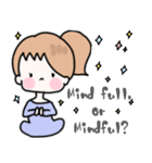 マインドフルネスをあなたに（個別スタンプ：5）