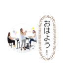 Les CinQ(レ・サンク)修正版（個別スタンプ：1）