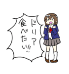 お腹が空いてる女の子（個別スタンプ：10）