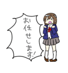 お腹が空いてる女の子（個別スタンプ：40）