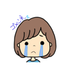 ふんわりな女の子（個別スタンプ：6）