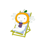 うぱみかん 夏編（個別スタンプ：3）