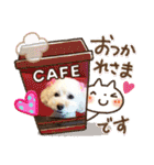 トイプードルのパルピノ⑦（個別スタンプ：8）