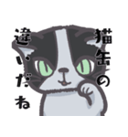 ひねくれた猫スタンプ（個別スタンプ：8）