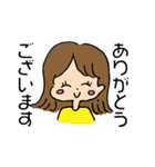 もものかわいースタンプ（個別スタンプ：1）
