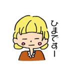 もものかわいースタンプ（個別スタンプ：4）