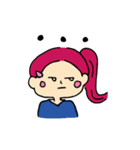 もものかわいースタンプ（個別スタンプ：5）