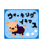 がたがた四角いくまりちゃん（個別スタンプ：18）