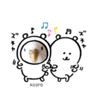 ♀こじろー4（個別スタンプ：35）