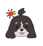 ドゥードゥル犬のソラとマメ（個別スタンプ：30）