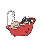 ドゥードゥル犬のソラとマメ（個別スタンプ：39）