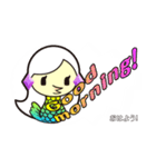 キュートなアマビエ（個別スタンプ：6）