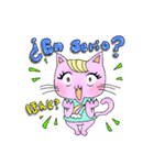 スパニッシュねこさん（個別スタンプ：5）