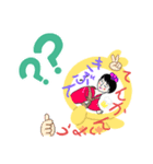 何もかんもがうまくいかない時期もある。（個別スタンプ：4）