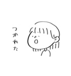 手描きゆるゆる女の子（個別スタンプ：12）