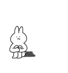 耳がくっついてるうさぎ（個別スタンプ：26）